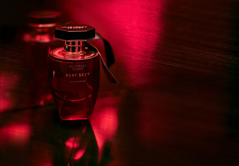 Victoria's Secret Very Sexy EDP warm glow bottle for cozy evenings.
