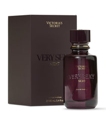 Victoria's Secret Very Sexy Night bottle on vanity for glamorous evening wear