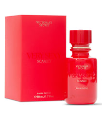 Victoria's Secret Very Sexy Scarlet close-up of vivid rose petals highlighting romantic floral notes.