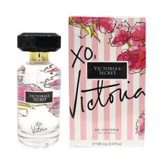 Victoria's Secret XO Victoria Eau De Parfum packaging display, ideal gift-ready presentation.