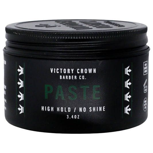 Victory Crown Paste Pomade bottle for easy daily styling and balanced hold.