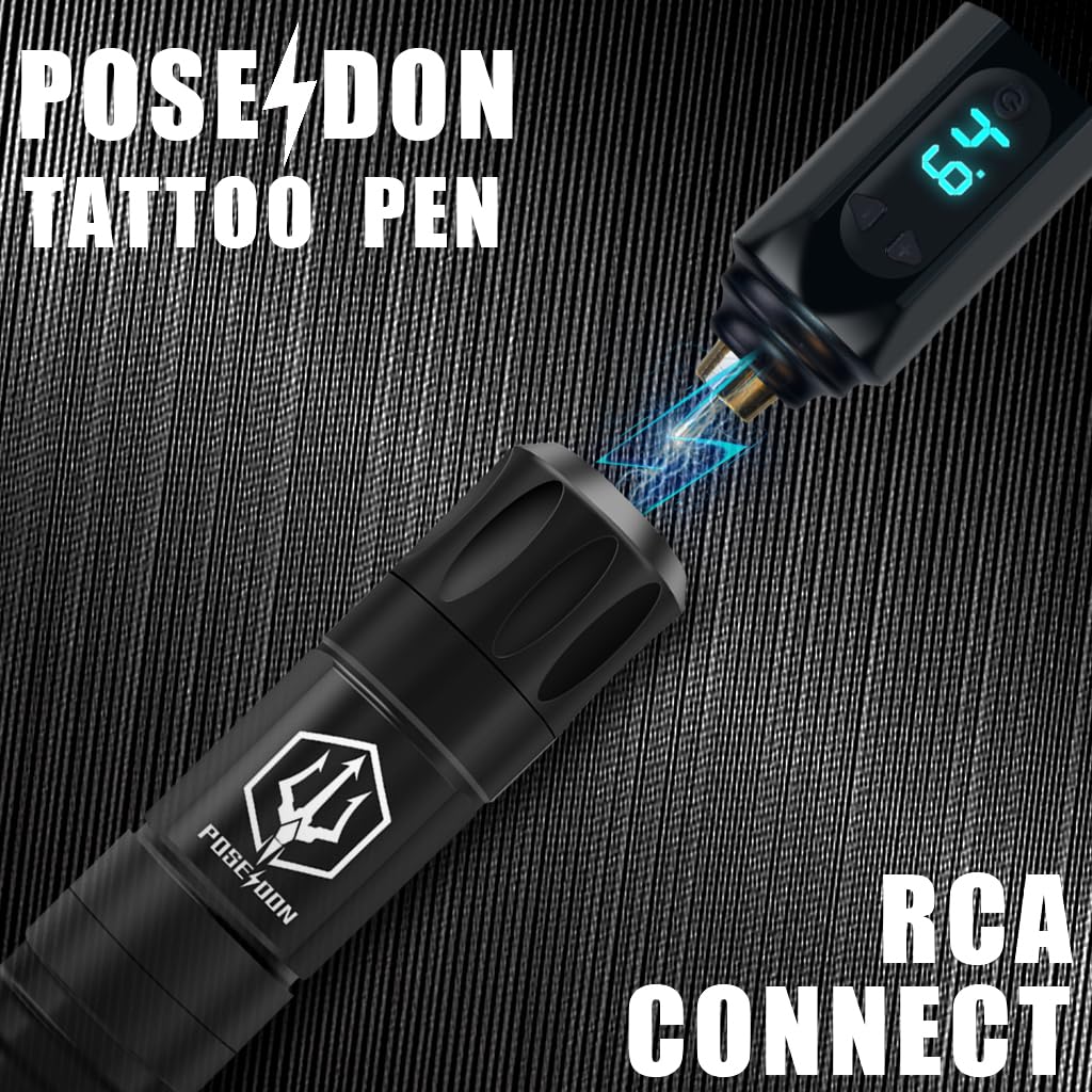 Vidattx POSEIDON cartridge needles providing sterile, reliable ink flow.