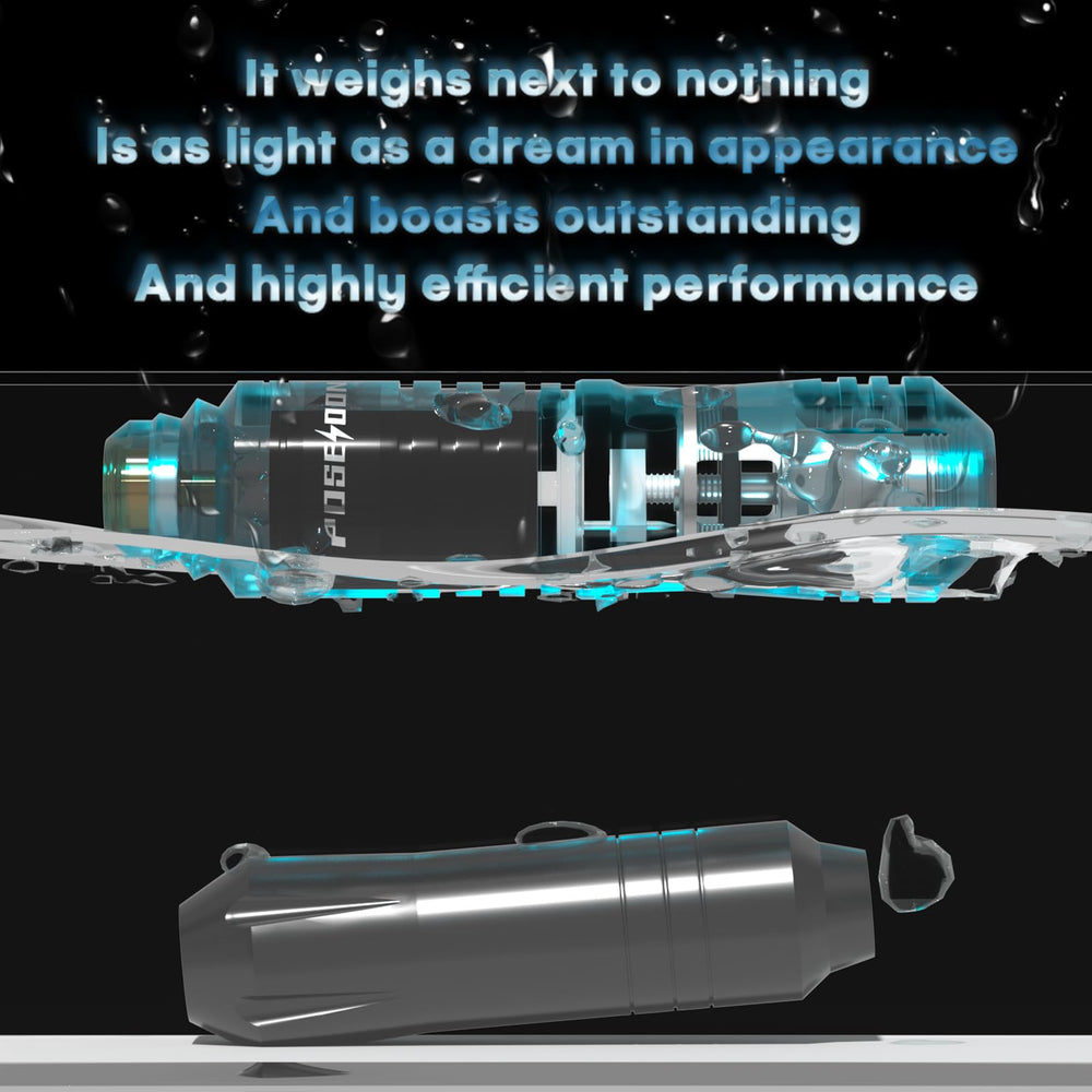 Vidattx Poseidon ergonomically designed pen for comfortable long sessions
