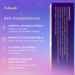 VieBeauti serum bottle highlighting swertia japonica and natural ingredients