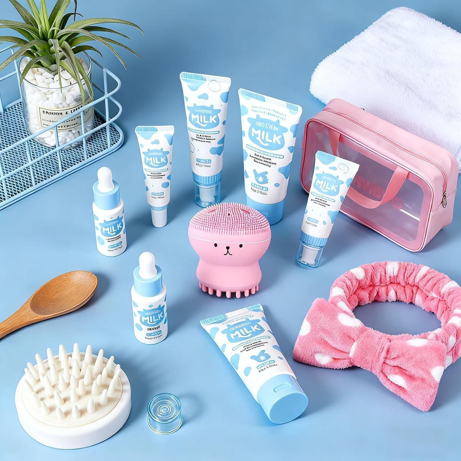 Vienflona milk moisturizer tube provides light hydration without greasiness.