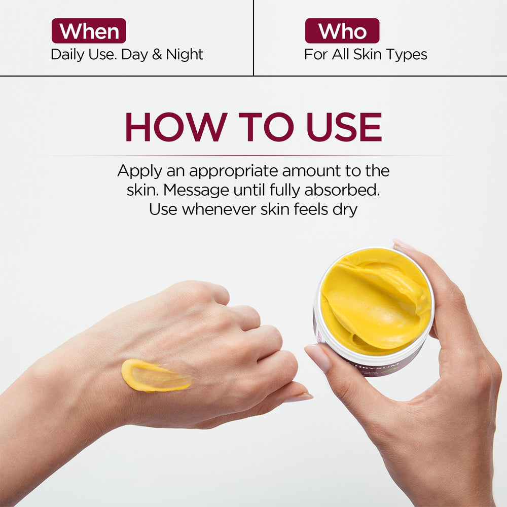 Vigority balm ingredients center explains arnica, calendula and panthenol benefits