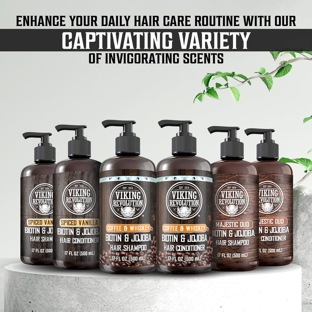 Viking Revolution fragrance swirls evoke coffee and whiskey aroma.