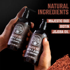 Viking Revolution Majestic Oud conditioner pump for fast, even distribution.