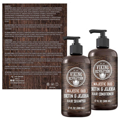 Viking Revolution Majestic Oud packaging close-up highlighting premium oils.