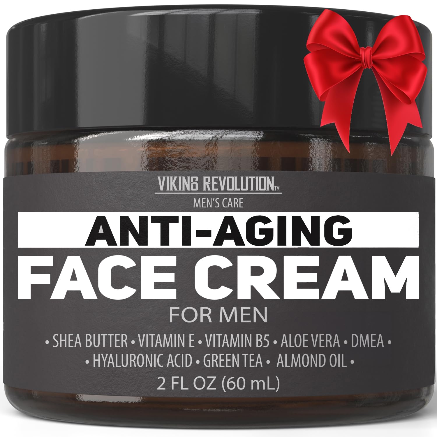 Viking Revolution men's anti-aging face cream 2oz – hydrates and firms skin