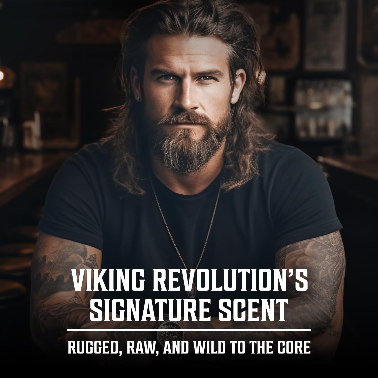 Viking Revolution Sandalwood Cologne exudes campfire-inspired, masculine aroma for evenings.