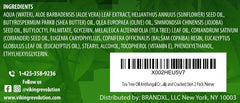 Lifestyle shot of Viking Revolution Tea Tree Oil Cream on bathroom shelf for daily use.