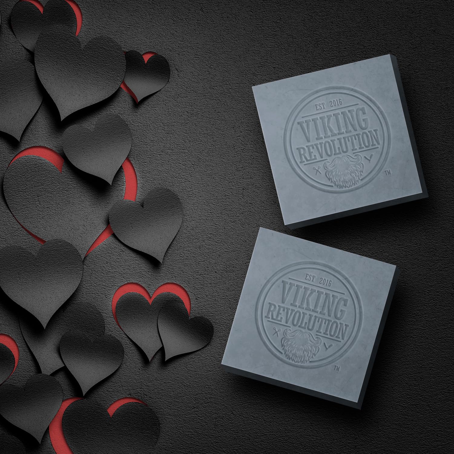 Viking Revolution Tea Tree soap two-bars pack ready for daily grooming.