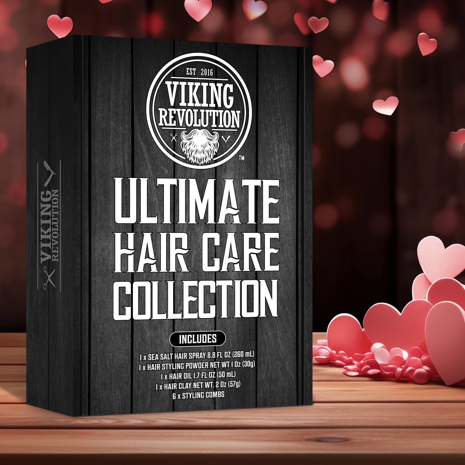 Viking Revolution texture powder tin delivers lift with a clean finish