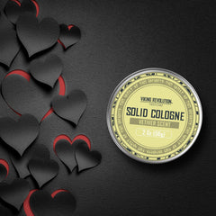 Viking Revolution Vetiver solid cologne being applied for easy, mess-free fragrance.