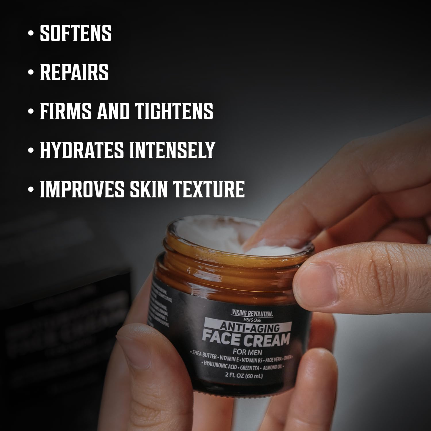 Viking Revolution vitamin E nourishment – supports a healthy-looking complexion