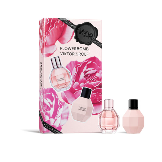 Viktor&Rolf Flowerbomb EDP bottle close-up, showcasing elegant design and lasting fragrance