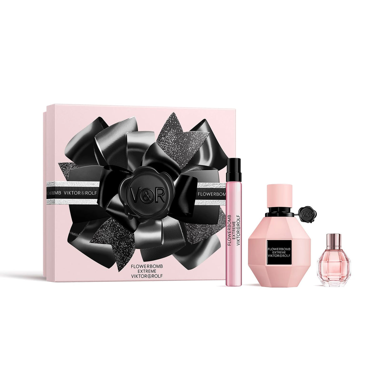 Viktor&Rolf Flowerbomb Extreme Eau de Parfum bottle, ideal for a bold floral statement.