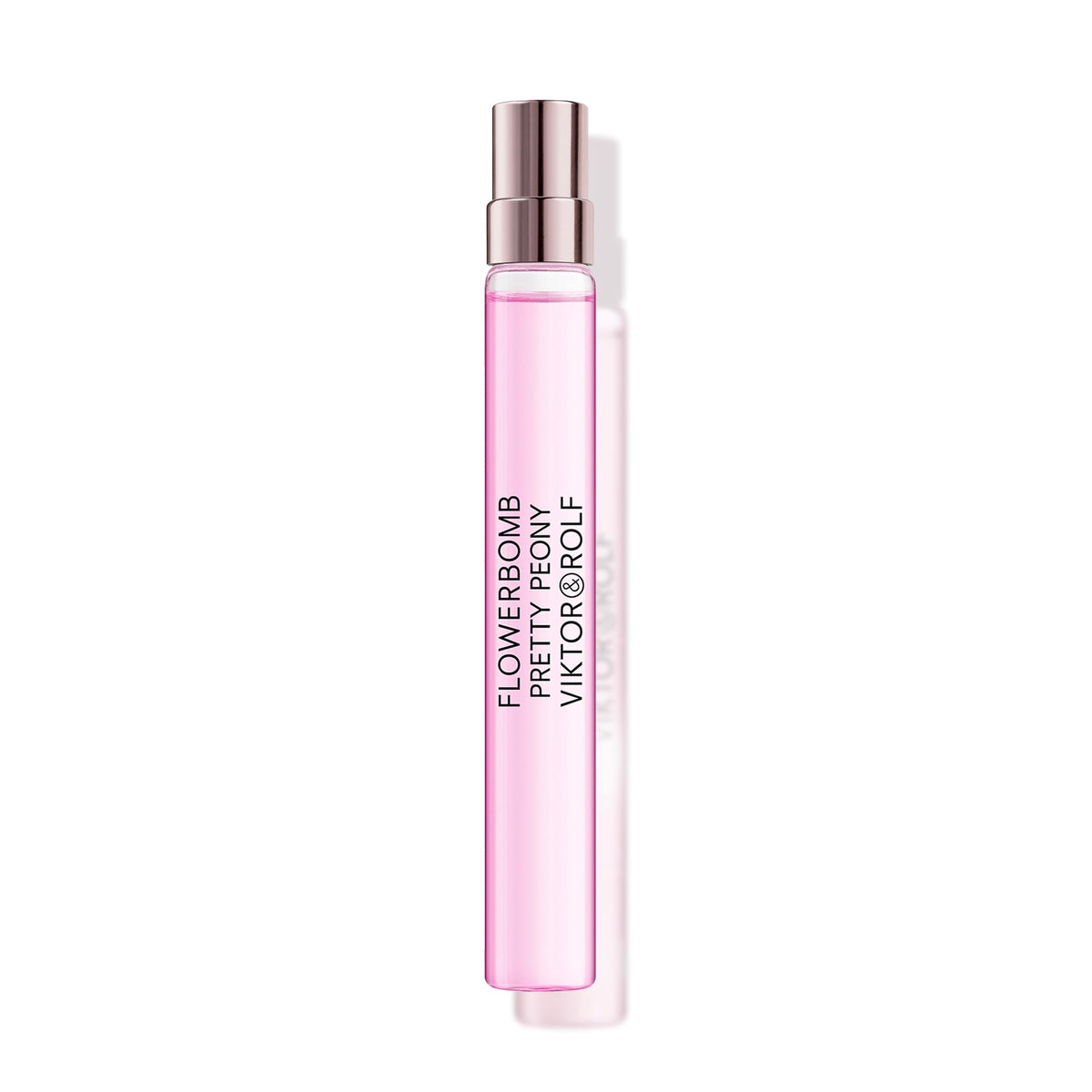 Viktor&Rolf Flowerbomb Pretty Peony bottle glows softly for everyday elegance.