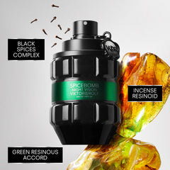 Viktor&Rolf Spicebomb Night Vision packaging box highlights premium presentation.