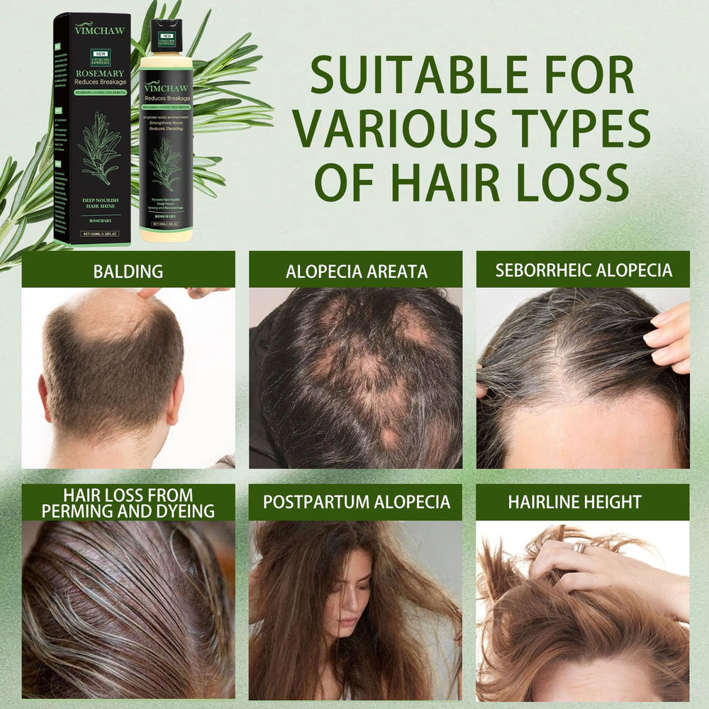 Vimchaw shampoo label close-up highlights silicone-free formula.