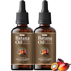 VIMOZA Batana Oil bottle with rosemary for scalp nourishment.