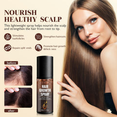 Vincofoo Hair Growth Spray ingredients highlight biotin and ginger