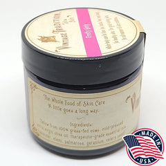 Ultra-rich balm texture close-up with deep moisture from Vintage Tradition.