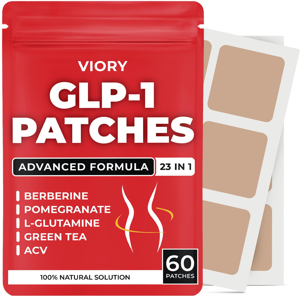 VIORY GLP-1 patch back application for easy daily wear