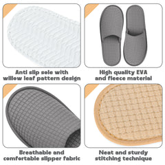 Vipay individually packaged slippers ideal for hotels or travel scenarios.