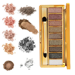Waterproof, long-lasting finish from Virtegasas shadows for all-day wear.