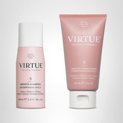 Virtue Smooth Kit Duo label communicates quality for minimal-maintenance routines.