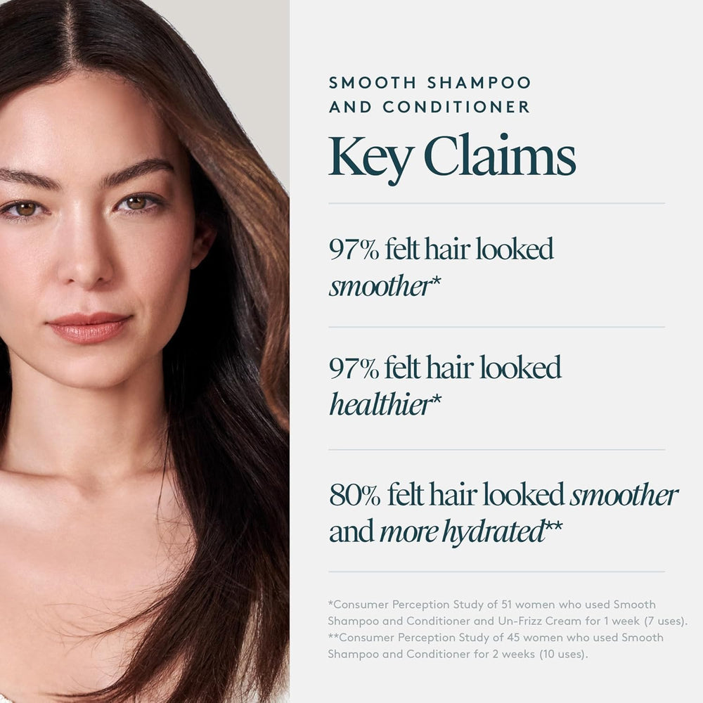 Virtue Smooth Kit Duo tubes highlight lightweight, easy-on rinse formula.