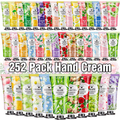 VISCOO 252-pack hand cream gift set bottles for gifting and sharing