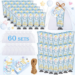 Viscoo elephant bluebell hand cream for baby shower favors with gentle moisture