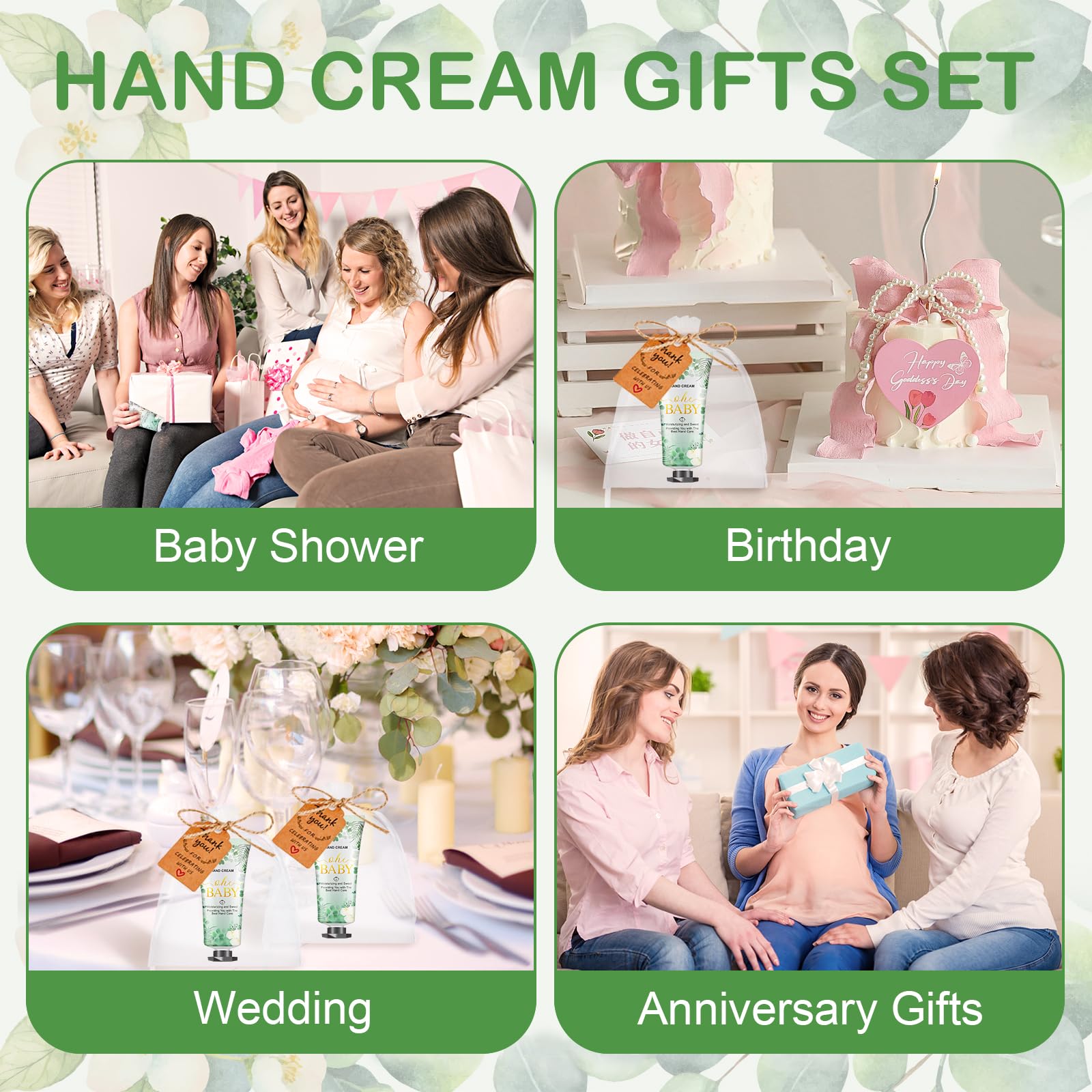 VISCOO Oh Baby gift set packaging, ideal for gifting at events.
