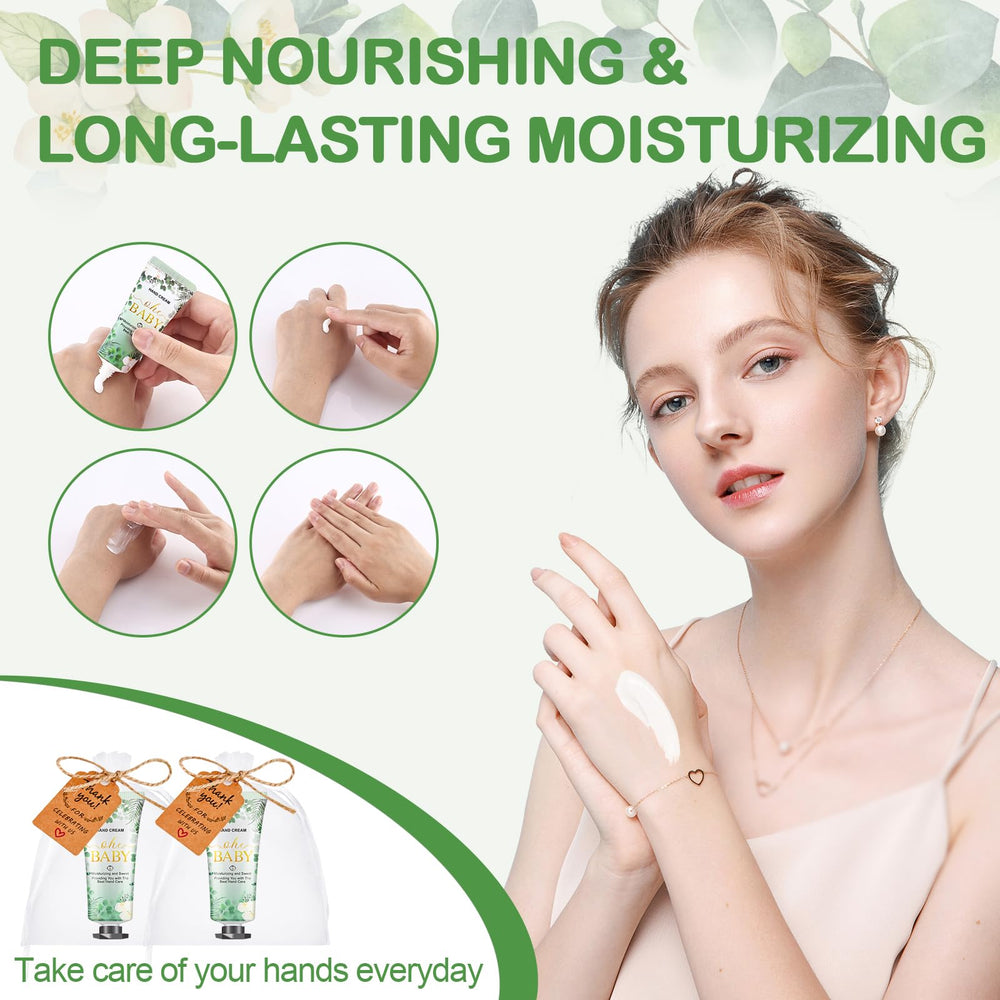 VISCOO Oh Baby hand cream texture of honey for quick absorption.