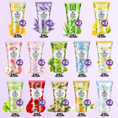 VISCOO peach fragrance hand cream portable for bags and travel