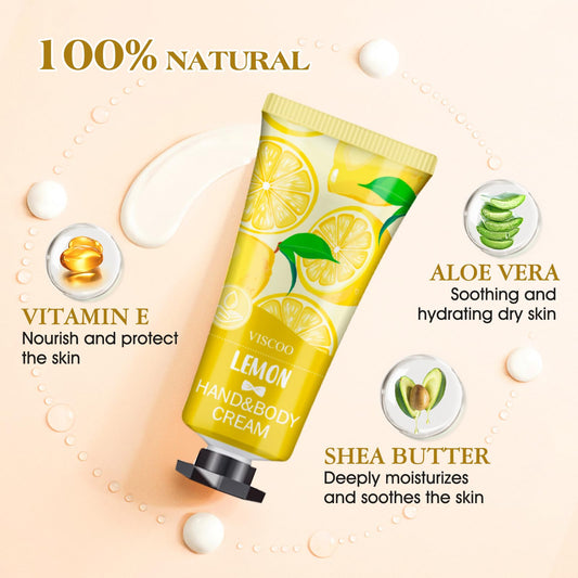 VISCOO travel-size hand cream tubes ideal for purse or suitcase travel