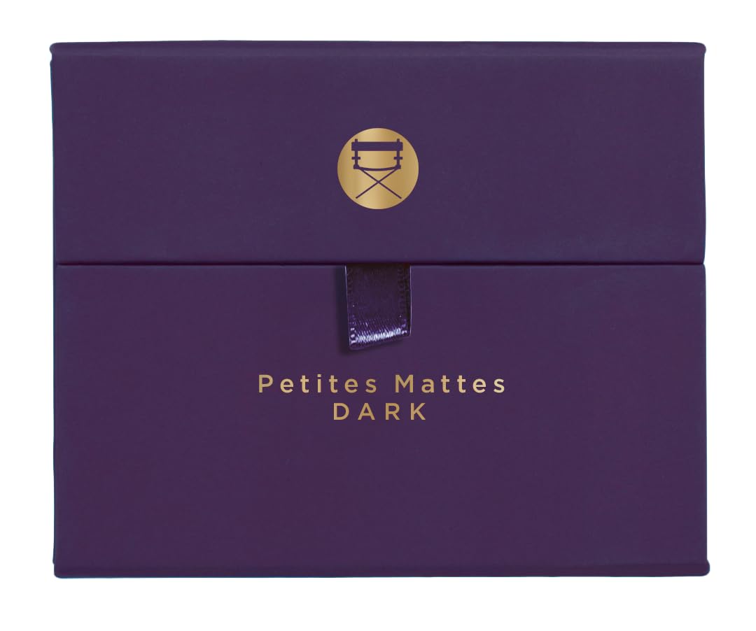 Viseart Paris Petites Pro Luxe dark mattes palette texture looks velvety and refined