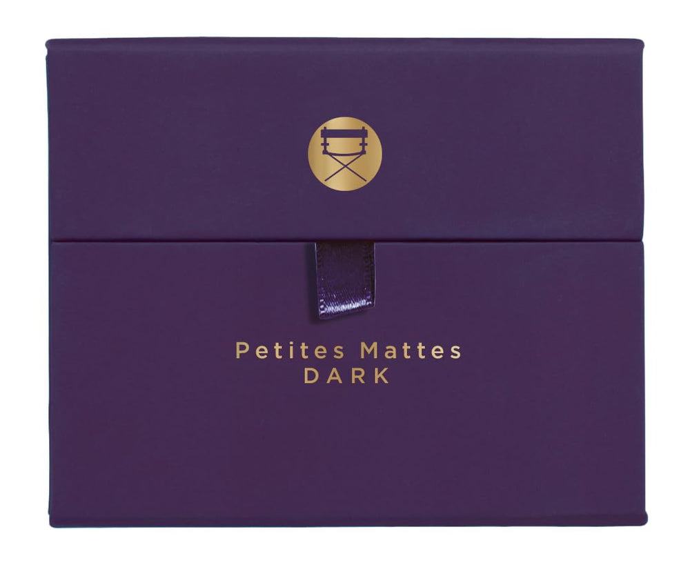 Viseart Paris Petites Pro Luxe dark mattes palette texture looks velvety and refined