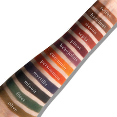 Viseart Paris Petites Pro Luxe dark mattes palette layout for versatile looks