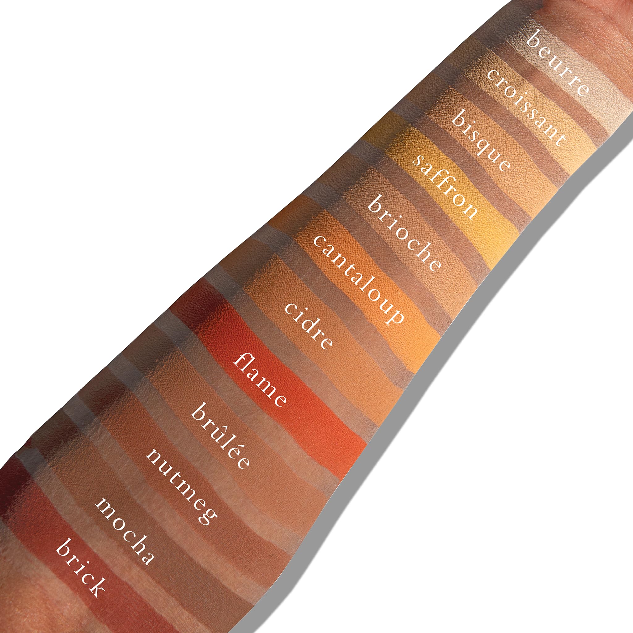 Viseart Paris Petites Pro Luxe terracotta matte adds depth for evening wear.