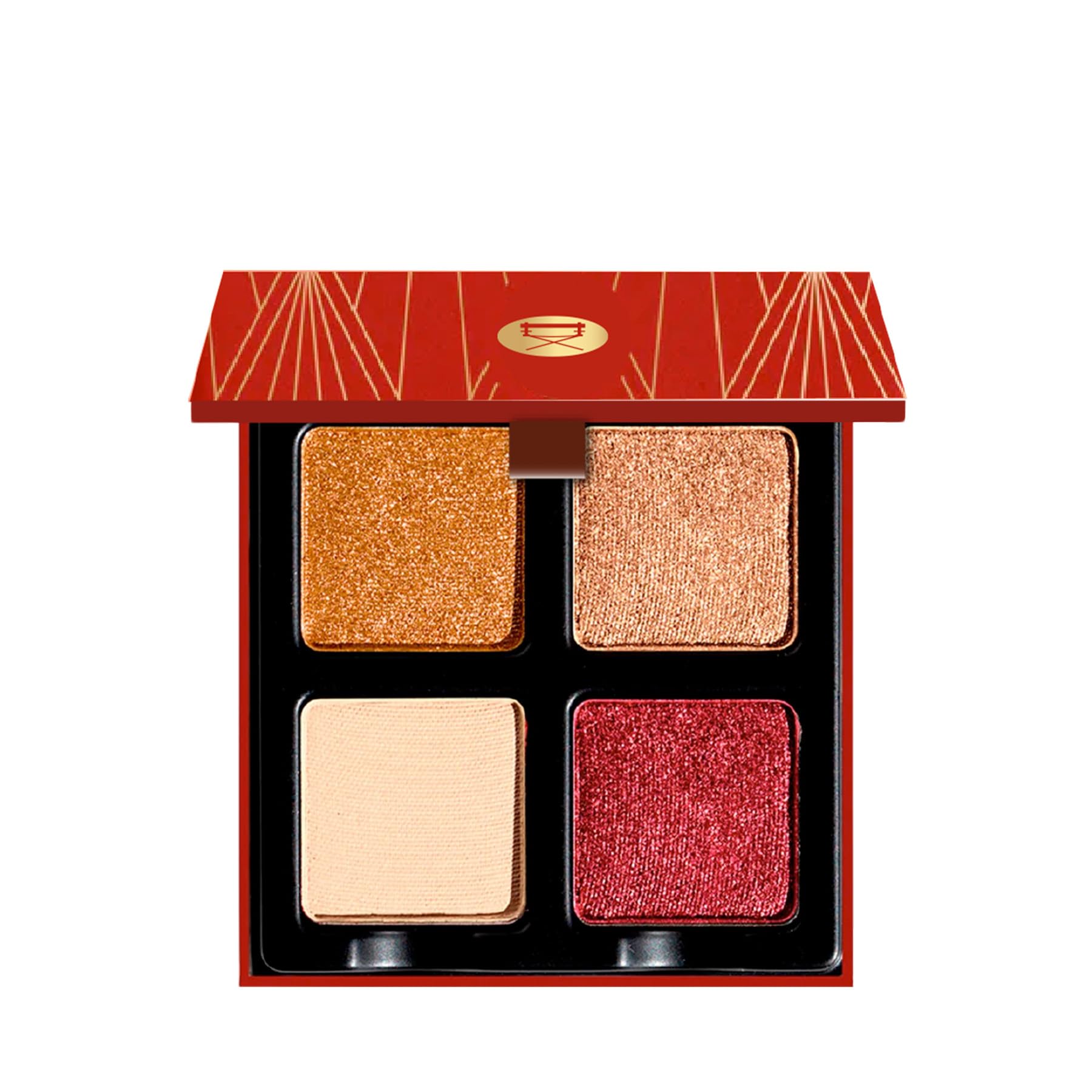 Viseart Garnet palette closed for travel-friendly luxury.
