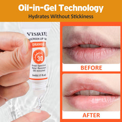 Visrie bulk 24-pack with six flavors for versatile lip care.