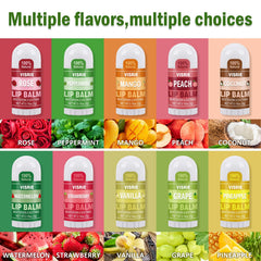 VISRIE Watermelon mini lip balm provides refreshing hydration on the go