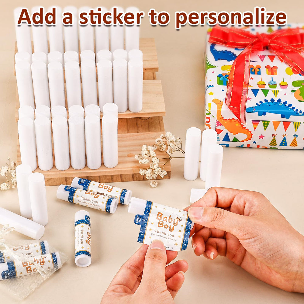 VISRIE party favors lip balms for weddings and baby showers