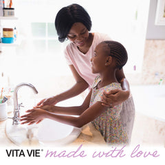 VITA VIE botanical blend with witch hazel and tea tree oil.
