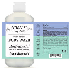 Close-up of lemon-lather providing clean, uplifting daily wash.