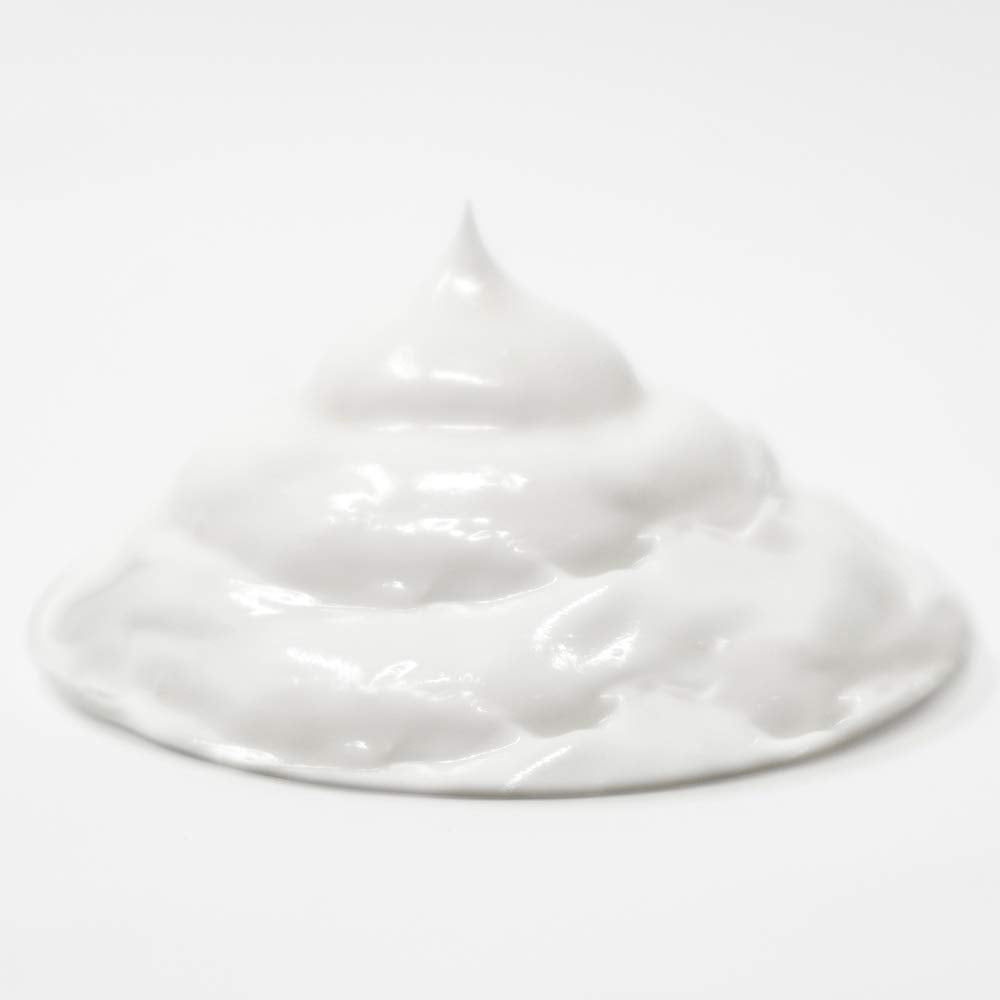 Vitabath Original Spring Green cloud gelee foams gently for cleansing.